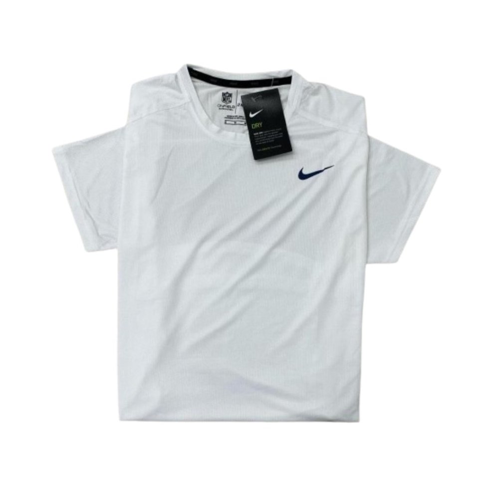 NWT Nike Dri-FIT Men's Training T-Shirts Color White Size Small - Picture 2 of 7